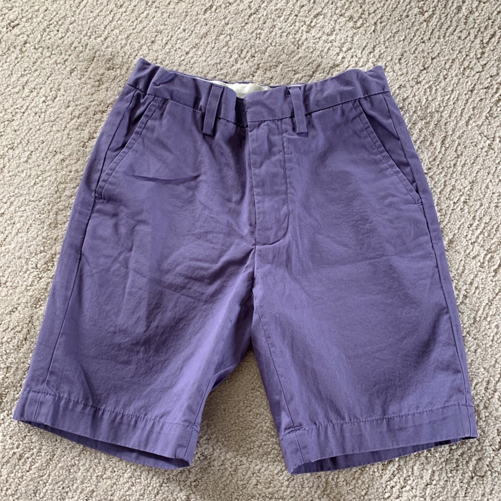 Crewcuts khaki blue shorts